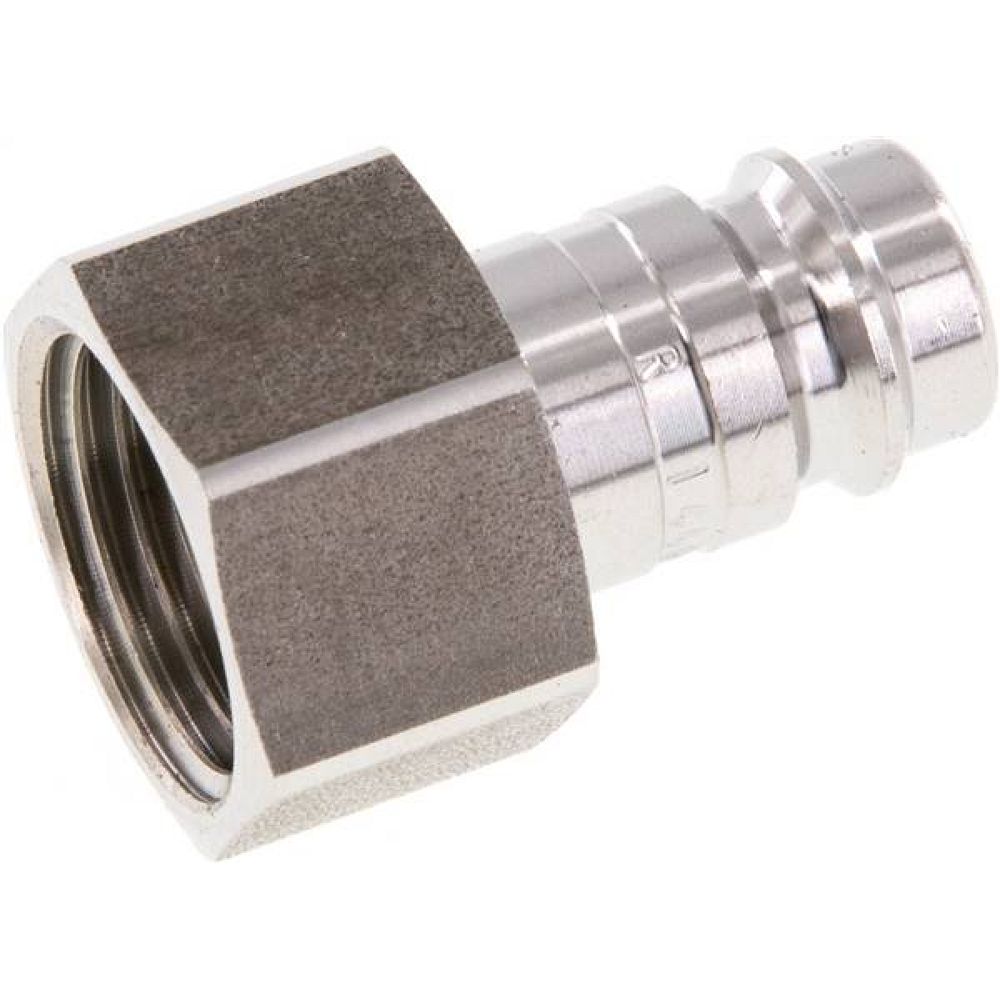 Kupplungsstecker (NW10) G 1/2"(IG), 1.4404