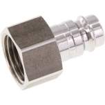 Kupplungsstecker (NW10) G 1/2"(IG), 1.4404