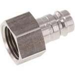 Kupplungsstecker (NW10) G 1/2"(IG), Edelstahl