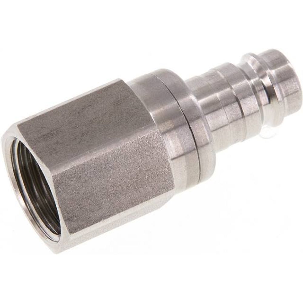 Kupplungsstecker (NW10) G 1/2"(IG), Edelstahl