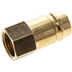 Parker KSGI 12 NW15. Kupplungsstecker (NW15) G 1/2"(IG), Messing