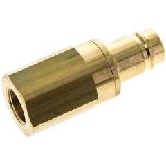 Parker KSGI 12 NW15 BA. Kupplungsstecker (NW15) G 1/2"(IG), Messing