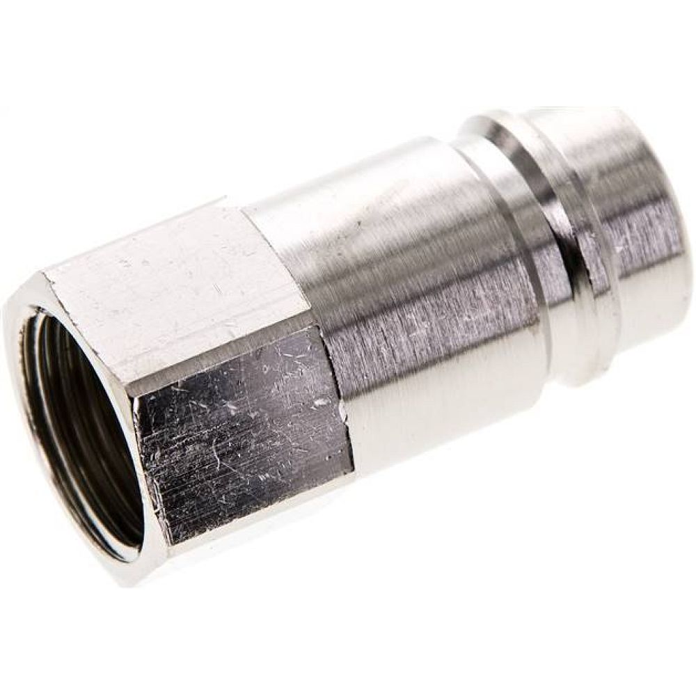 Parker KSGI 12 NW15 MSV. Kupplungsstecker (NW15) G 1/2"(IG), Messing vernickelt