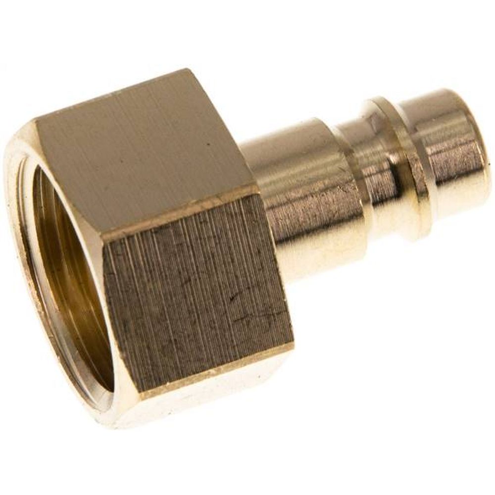Kupplungsstecker (NW7,2) G 1/2"(IG), Messing