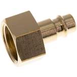 Kupplungsstecker (NW7,2) G 1/2"(IG), Messing