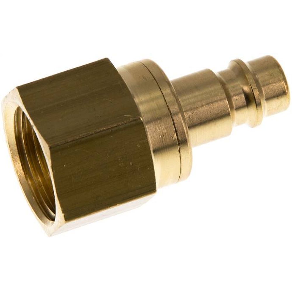 Kupplungsstecker (NW7,2) G 1/2"(IG), Messing