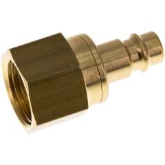 Kupplungsstecker (NW7,2) G 1/2"(IG), Messing