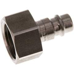 Kupplungsstecker (NW7,2) G 1/2"(IG), Edelstahl