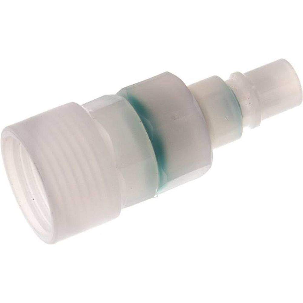 Parker KSGI 12 NW7 PV BA. Kupplungsstecker (NW7,2) G 1/2", PVDF absperrend