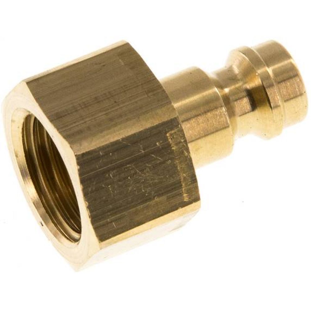 Parker KSGI 14 NW5. Kupplungsstecker (NW5) G 1/4"(IG), Messing