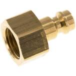 Parker KSGI 14 NW5. Kupplungsstecker (NW5) G 1/4"(IG), Messing