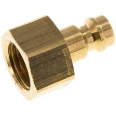 Parker KSGI 14 NW5. Kupplungsstecker (NW5) G 1/4"(IG), Messing