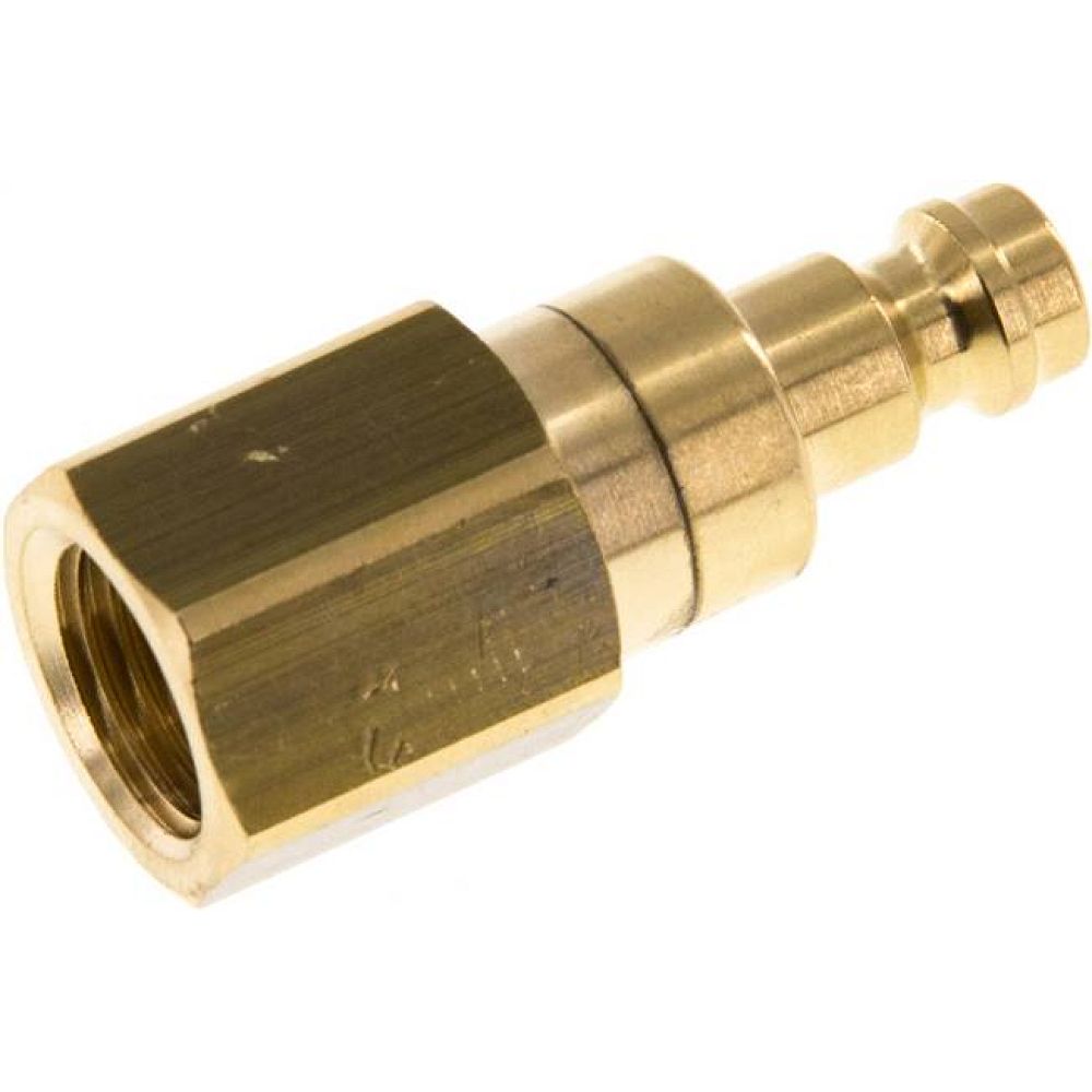 Kupplungsstecker (NW5) G 1/4"(IG), Messing