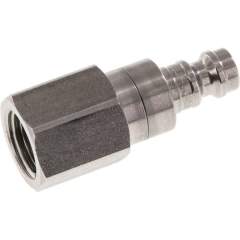 Kupplungsstecker (NW5) G 1/4"(IG), Edelstahl