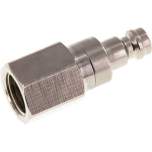 Kupplungsstecker (NW5) G 1/4"(IG), Messing vernickelt