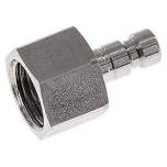 Parker KSGI 18 NW2,7 ES4A. Kupplungsstecker (NW2,7) G 1/8"(IG), 1.4404