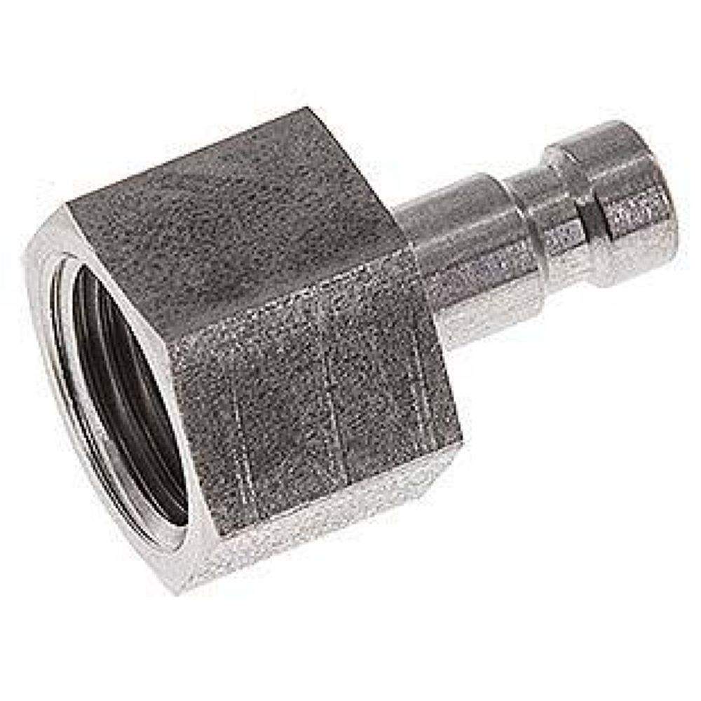Kupplungsstecker (NW2,7) G 1/8"(IG), Edelstahl