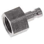 Kupplungsstecker (NW2,7) G 1/8"(IG), Edelstahl