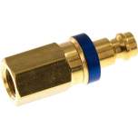 Kupplungsstecker (NW5) G 1/8"(IG), Messing