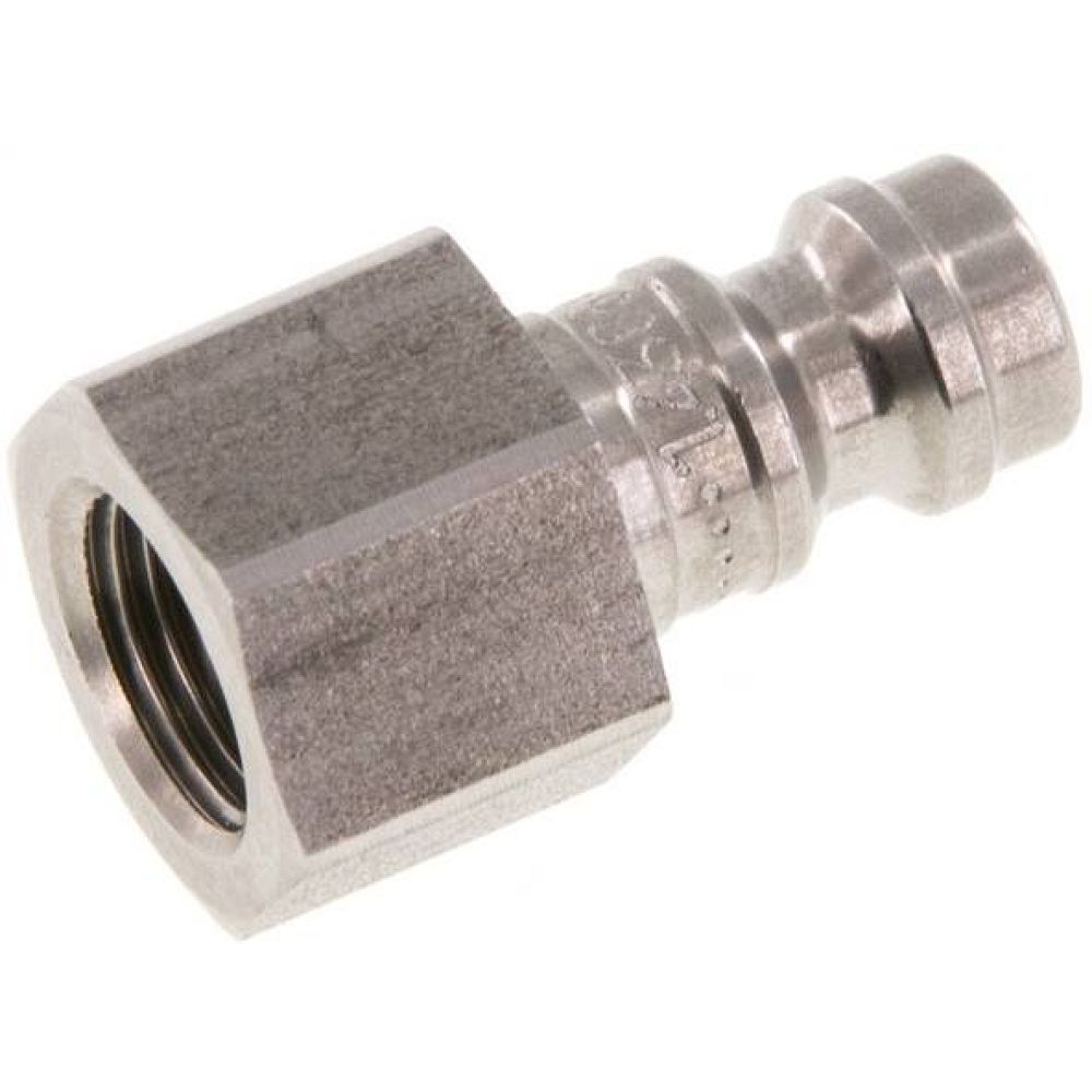 Kupplungsstecker (NW5) G 1/8"(IG), Edelstahl