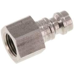 Kupplungsstecker (NW5) G 1/8"(IG), Edelstahl