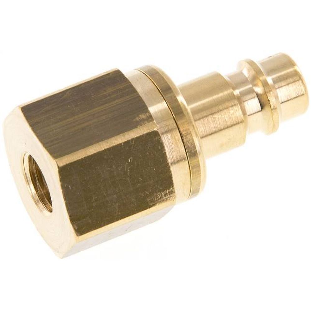 Parker KSGI 18 NW7 BA. Kupplungsstecker (NW7,2) G 1/8"(IG), Messing