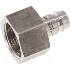 Kupplungsstecker (NW10) G 3/4"(IG), 1.4404