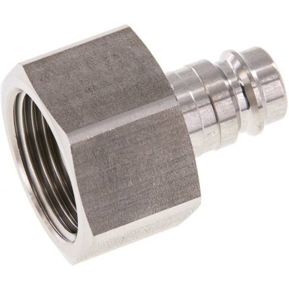 Kupplungsstecker (NW10) G 3/4"(IG), Edelstahl