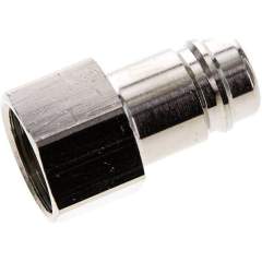 Parker KSGI 34 NW15 MSV. Kupplungsstecker (NW15) G 3/4"(IG), Messing vernickelt