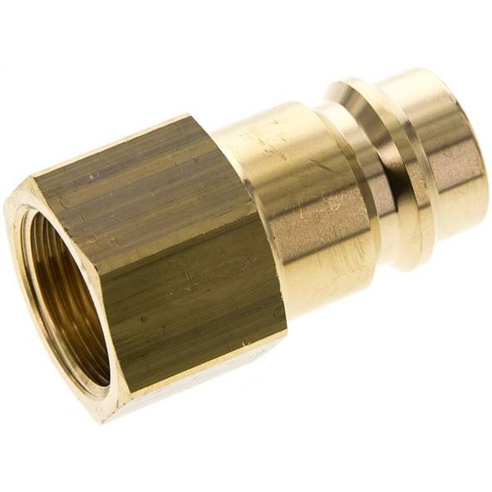 Kupplungsstecker (NW19) G 3/4"(IG), Messing