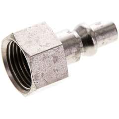 Kupplungsstecker (ARO/ORION) G 3/8"(IG), Stahl gehärtet & vernickelt