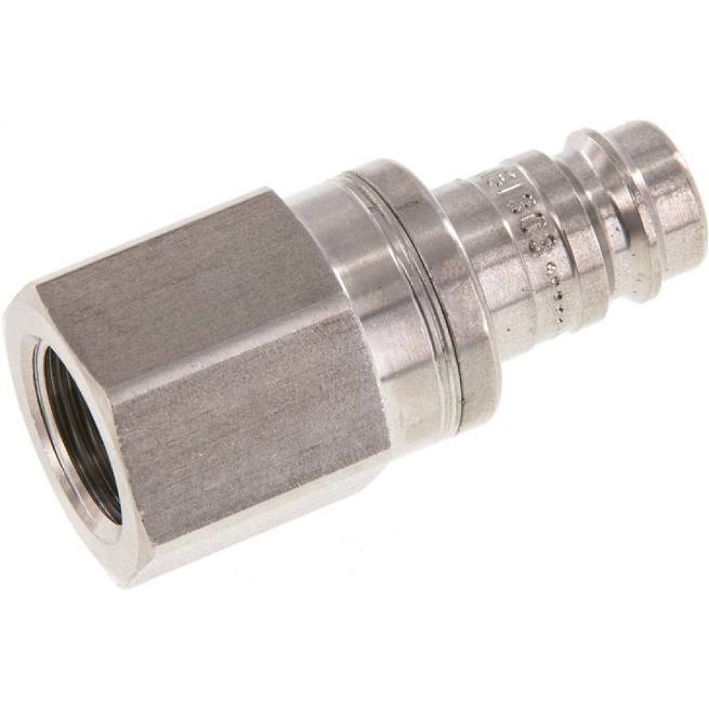 Kupplungsstecker (NW10) G 3/8"(IG), Edelstahl