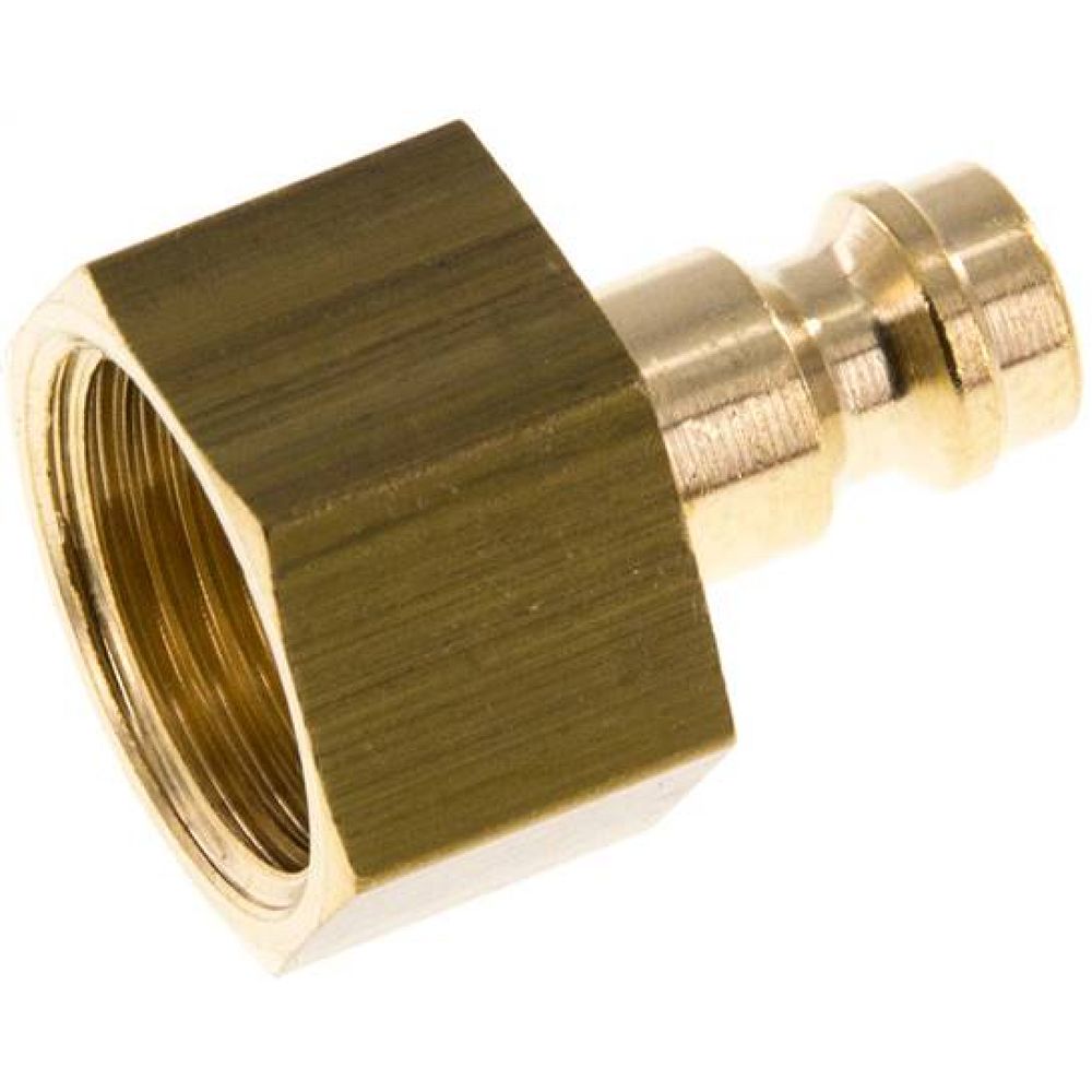 Kupplungsstecker (NW5) G 3/8"(IG), Messing