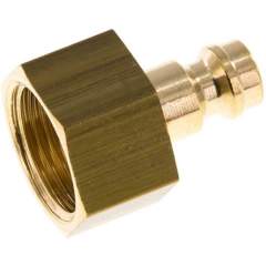 Kupplungsstecker (NW5) G 3/8"(IG), Messing