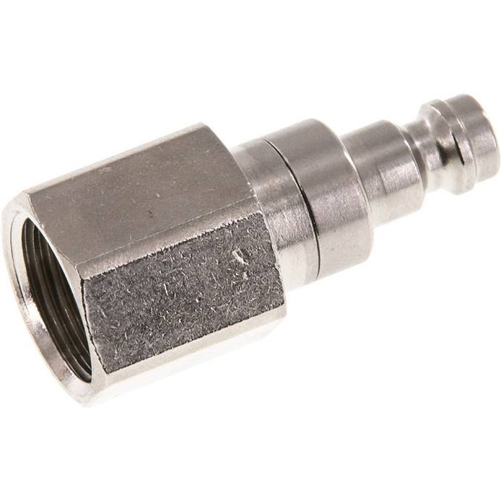 Kupplungsstecker (NW5) G 3/8"(IG), Messing vernickelt