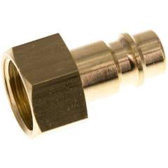Kupplungsstecker (NW7,2) G 3/8"(IG), Messing