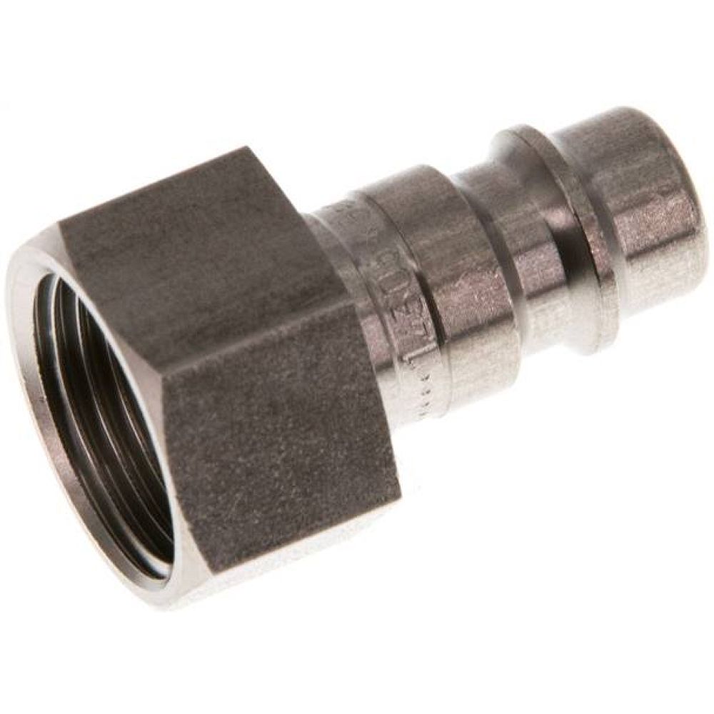 Kupplungsstecker (NW7,2) G 3/8"(IG), Edelstahl