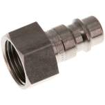 Kupplungsstecker (NW7,2) G 3/8"(IG), Edelstahl
