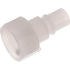 Parker KSGI 38 NW7 PV. Kupplungsstecker (NW7,2) G 3/8", PVDF offen