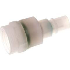 Parker KSGI 38 NW7 PV BA. Kupplungsstecker (NW7,2) G 3/8", PVDF absperrend