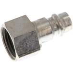 Kupplungsstecker (NW7,2) G 3/8"(IG), Stahl gehärtet & verzinkt