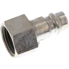 Kupplungsstecker (NW7,2) G 3/8"(IG), Stahl gehärtet & verzinkt