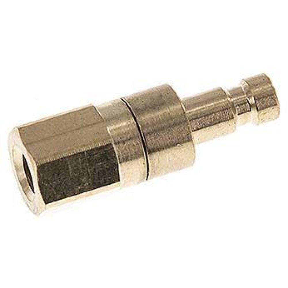 Kupplungsstecker (NW2,7) M 5(IG), Messing