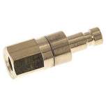 Kupplungsstecker (NW2,7) M 5(IG), Messing