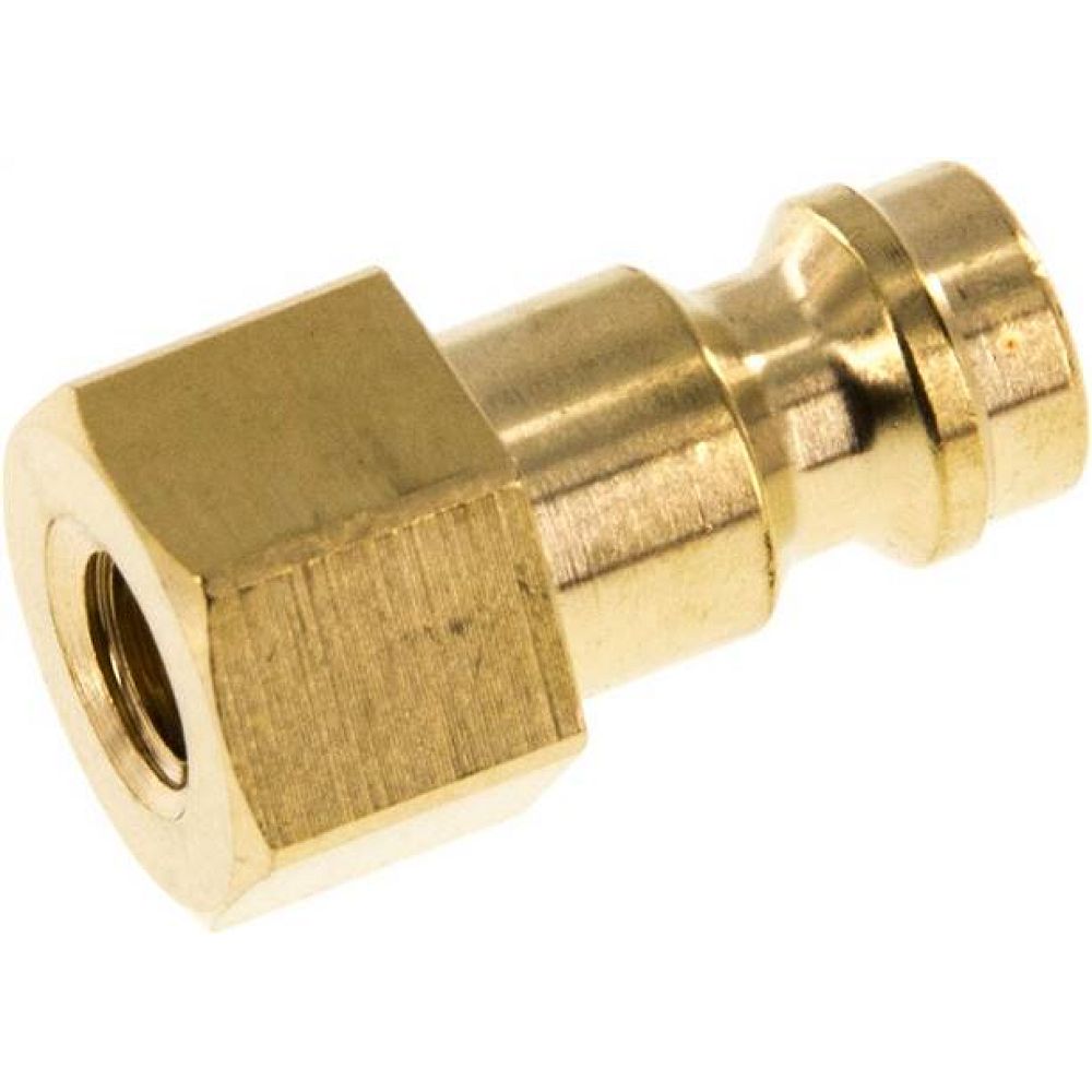 Kupplungsstecker (NW5) M 6(IG), Messing