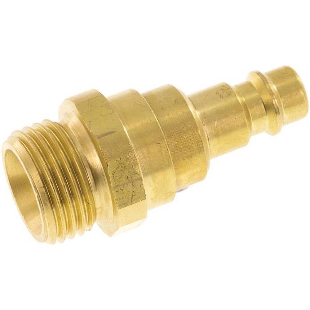 Kupplungsstecker (NW7,2) G 1/2"(AG) mit Rückschlagventil