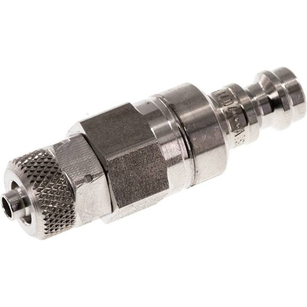 Parker KSK 4 NW5 ES4A BA. Kupplungsstecker (NW5) 6x4mm Schlauch, 1.4404