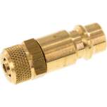 Kupplungsstecker (NW7,2) 6x4mm Schlauch, Messing