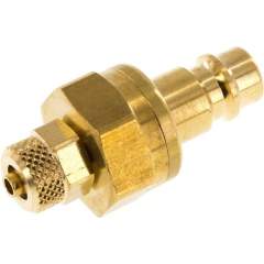 Parker KSK 4 NW7 BA. Kupplungsstecker (NW7,2) 6x4mm Schlauch, Messing