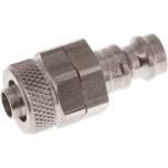 Kupplungsstecker (NW5) 8x6mm Schlauch, Edelstahl